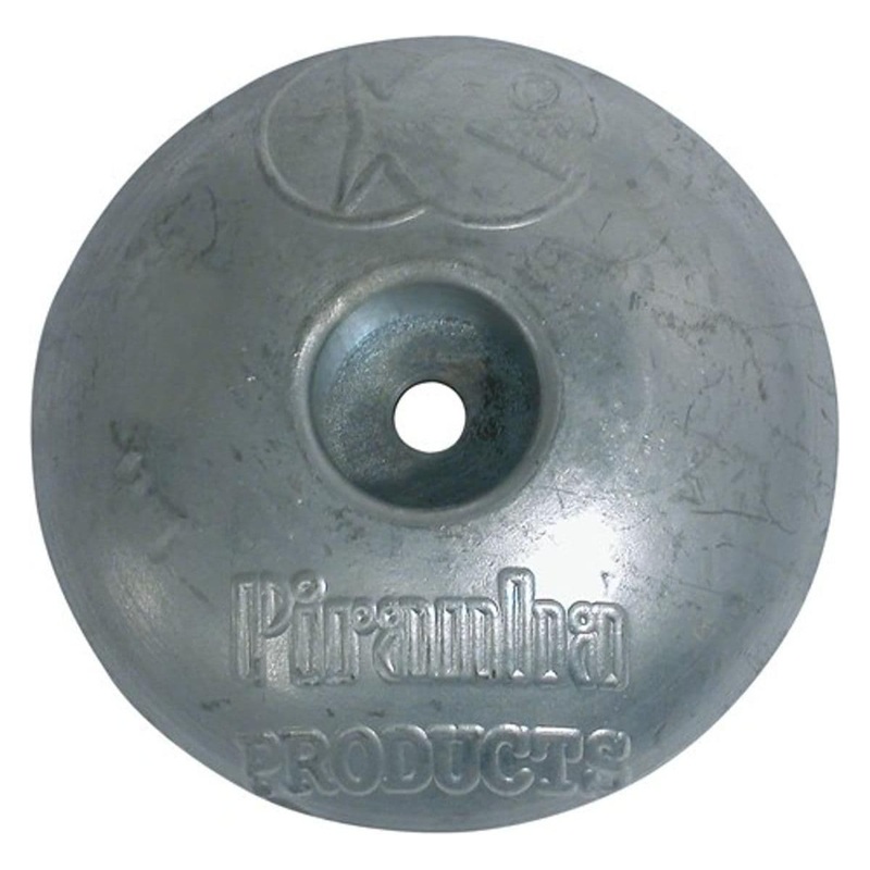 Zinc Rudder/Skeg Anode 150mm Dia Piranha