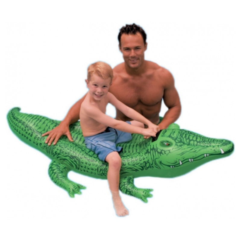 Swim Float Bed - Crocodile -
