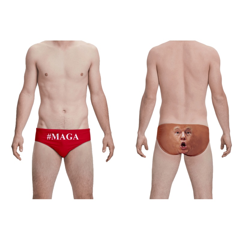 #MAGA Trump Custom Men's Swim Brief